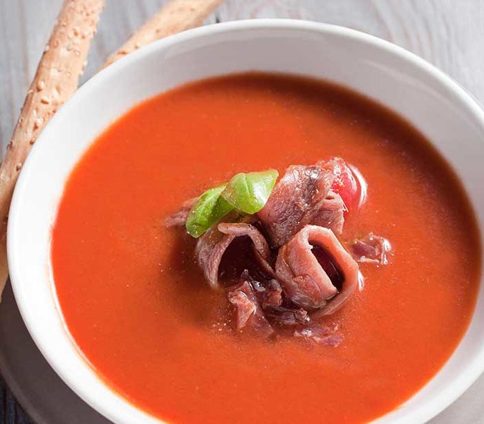 El gazpacho de l’Escala