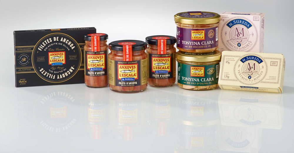 Lot d’anxoves gourmet Lot d'anxoves gourmet