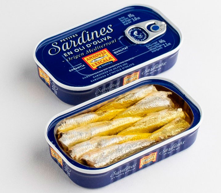 Anxoves de l´Escala-M.Sureda presenta les seves noves Petites Sardines en oli d´oliva elaborades amb peix fresc